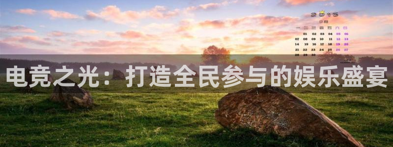 蜂鸟电竞直播入口：电竞之光：打造全民参与的娱乐盛宴